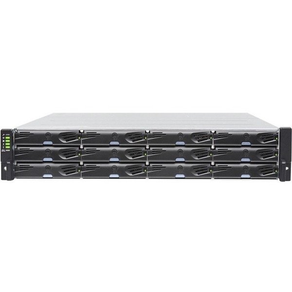Infortrend Eonstor Ds 1000 San Storage, 2U/12 Bay, Redundant Controllers, 12 X DS1012R2C000D-4T3